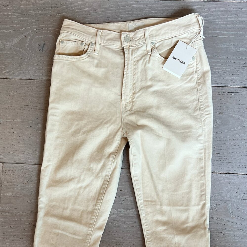 Never Been Worn Mother Jeans - The Insider Step Crop Frey